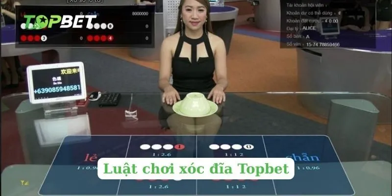 Luật chơi xóc đĩa Topbet