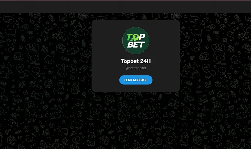 Hệ thống hỗ trợ khách hàng 24/7 của Topbet qua live chat